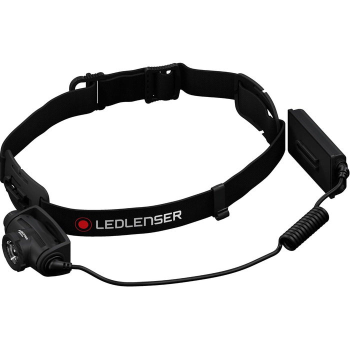 Ліхтар налобний Ledlenser H5 Core, 350 люмен, LED, IP67, фокусування, обертання, димування, 2xAA, 160 м, батарейки в комплекті