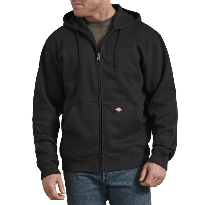 Чоловічий флісовий жилет-худі Dickies на блимавці, Regular Fit, чорний, розмір L