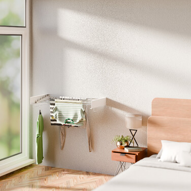 Relaxdays Wall-Mounted Clothes Rack