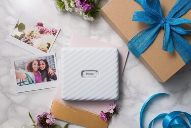 Принтер для смартфонів INSTAX LINK Wide, білий (Ash White)