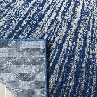 Килим Safavieh Evoke для вітальні, їдальні, спальні - короткий ворс, 122 x 183 см (Темно-синій/Бежевий)