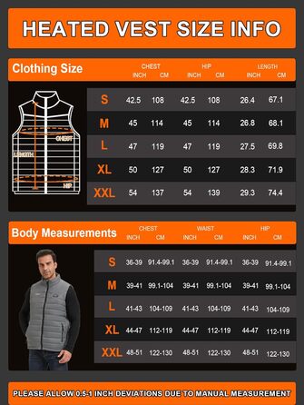 Обогрівальний жилет Gokozy для чоловіків та жінок з акумулятором 10000 mAh та 5 зонами обігріву, для катання на лижах та полювання (M, Сірий)