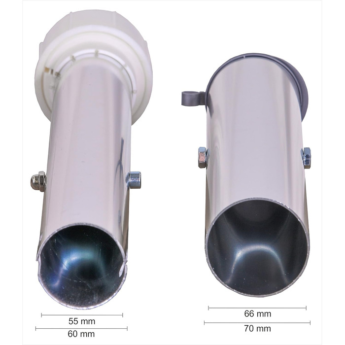 Schneider Base Sleeve for Patio Umbrellas, 827-00, Aluminum, 0.8 kg