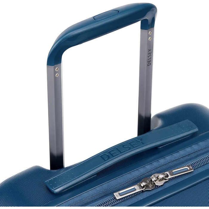 Набір валіз DELSEY PARIS Comete 3.0 (20/24/28) з жорстким корпусом та спін-колесами, блакитний