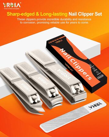 Набір ножиць для нігтів Nagel з пилкою для нігтів (4 шт.), професійні манікюрні ножиці для пальців рук і ніг, шампань