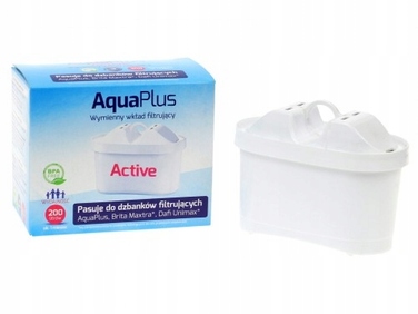 Смінні фільтрувальні картриджі для глека Aquaphor AquaPlus Active, 12 шт.