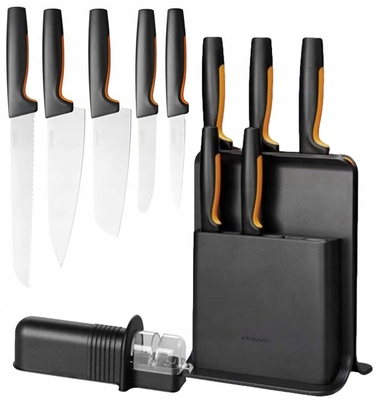 Набір ножів у підставці Fiskars Functional Form, 5 предметів