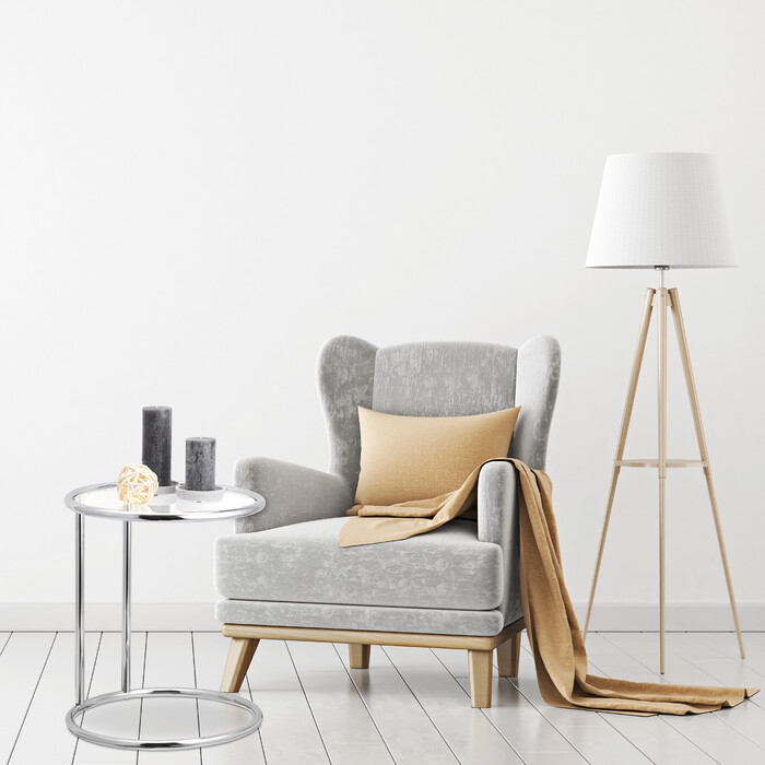 Relaxdays Side Table, Round