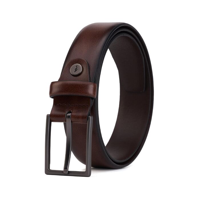 Чоловічий ремінь FENIX LOS ANGELES Toffee Brown (95 см) — шкіряний, регульований, з нікель-вільною пряжкою, ширина 30 мм, для костюмів та джинсів