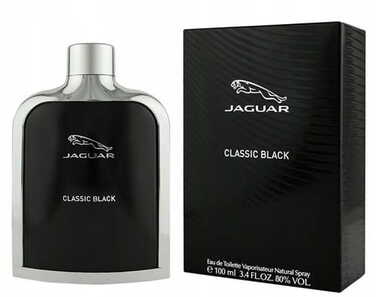 Туалетна вода Jaguar Classic Black, 100 мл, деревна