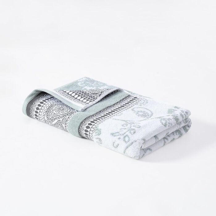 Набір рушників Modern Threads Ophelia Reh: 2 великі, 2 середні, 2 маленькі, сірий, жаккард