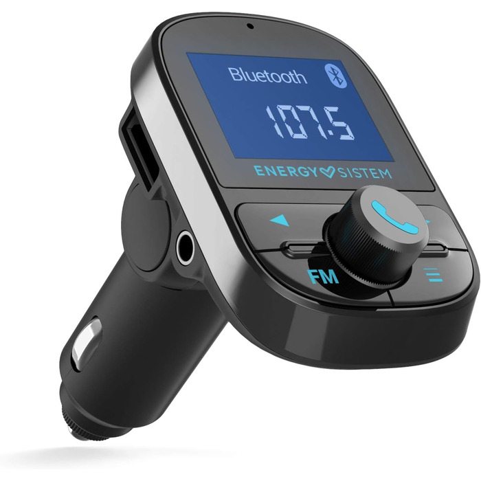 FM-трансмітер для авто Energy Sistem PRO з Bluetooth, USB, microSD, MP3, дисплеєм та гучним зв'язком
