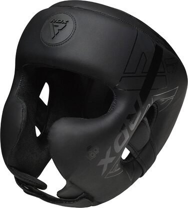 RDX Headgear for Kickboxing, Combat Sports, MMA Training - Maya Hide Sparring Head Protector for Boxing, Krav Maga, Muay Thai, Karate, and Taekwondo