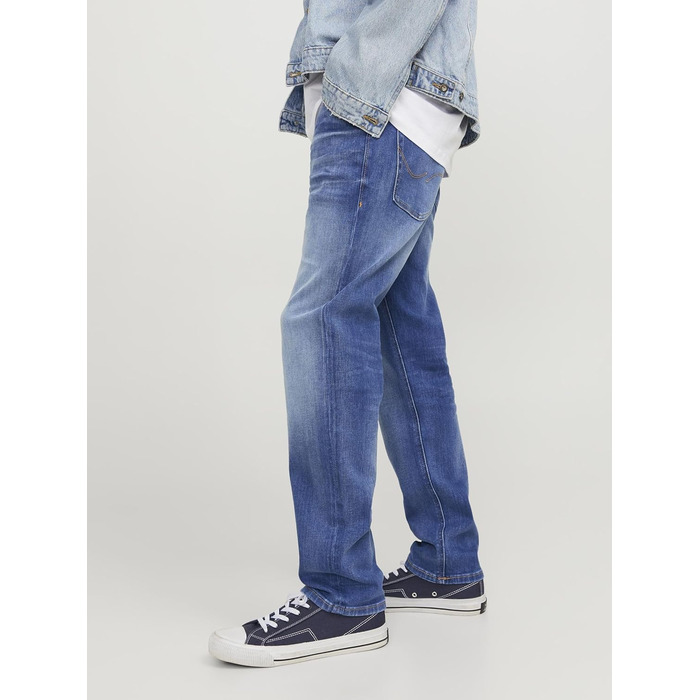 Джинси чоловічі JACK & JONES JJIMIKE Original Comfort Fit сині (36W/32L) з деніму