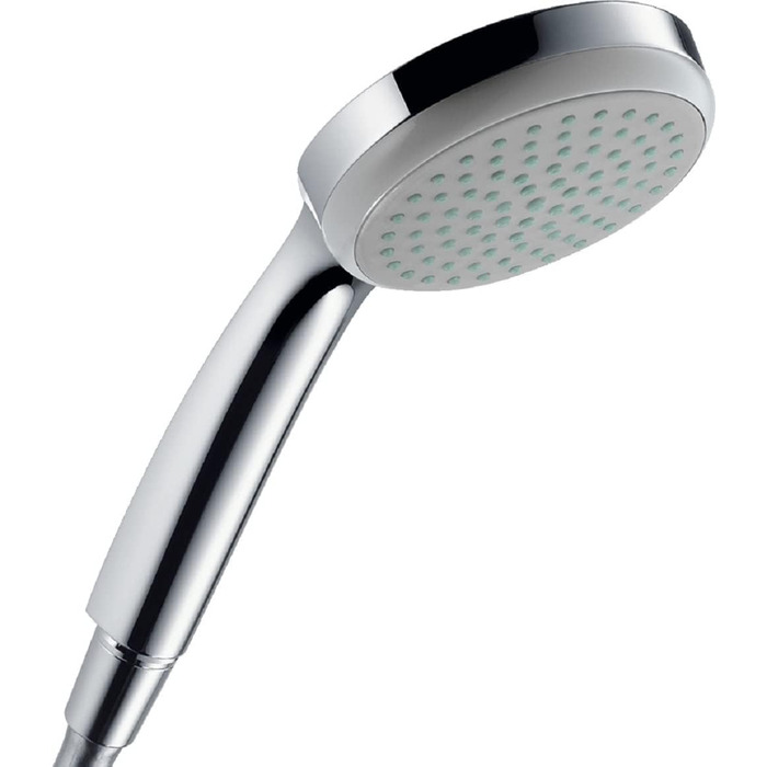 Душова лійка Hansgrohe Croma 100, ручна лійка, хром, діаметр 100 мм, антиналіт, 1 струмінь