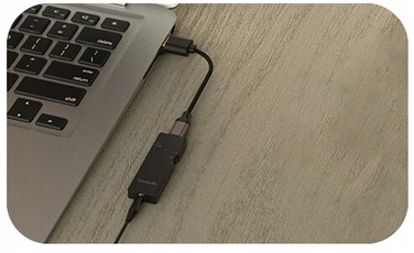 Мобільний підсилювач звуку DS100 USB-C / Lightning