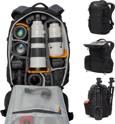 Lowepro ProTactic 350 AW II: Модульний рюкзак для фото- та дронових аксесуарів, сумісний з MacBook 13