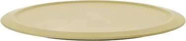 Zone Denmark Singles Silicone Coasters, Coasters for Glasses, Cups, Cocktail Glasses, Diameter 10 cm, Height 3.1 cm, 6 Pieces, including Holder, (3.1 cm - dia. 10 cm, Leek Green)
