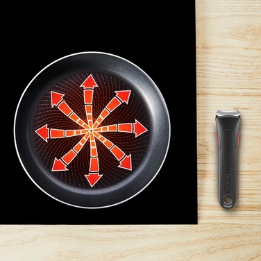 Набір сковорідок Tefal Ingenio So'Light (24/28 см), антипригарне покриття, 3 предмети