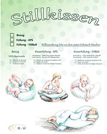 Подушка для годування та вагітності Emi&Sam 170см, чохол (тільки чохол), принт 