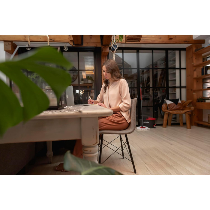 Система для миття підлоги O-Cedar Frustfreie: швабра з відром та 4 запасні наповнювачі. Мікрофібра, легкий віджим