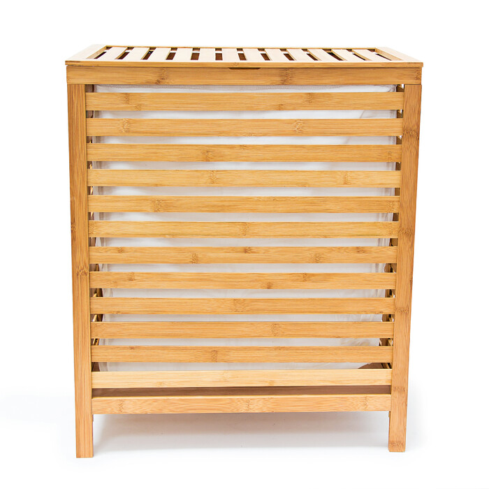 Relaxdays Laundry Chest Wood