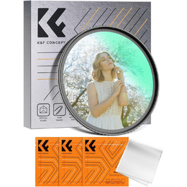 Фільтр для ефекту Nebel (туман) K&F CONCEPT, 52mm - дифузор для фотографії пейзажів та портретів (Nano-Klear)