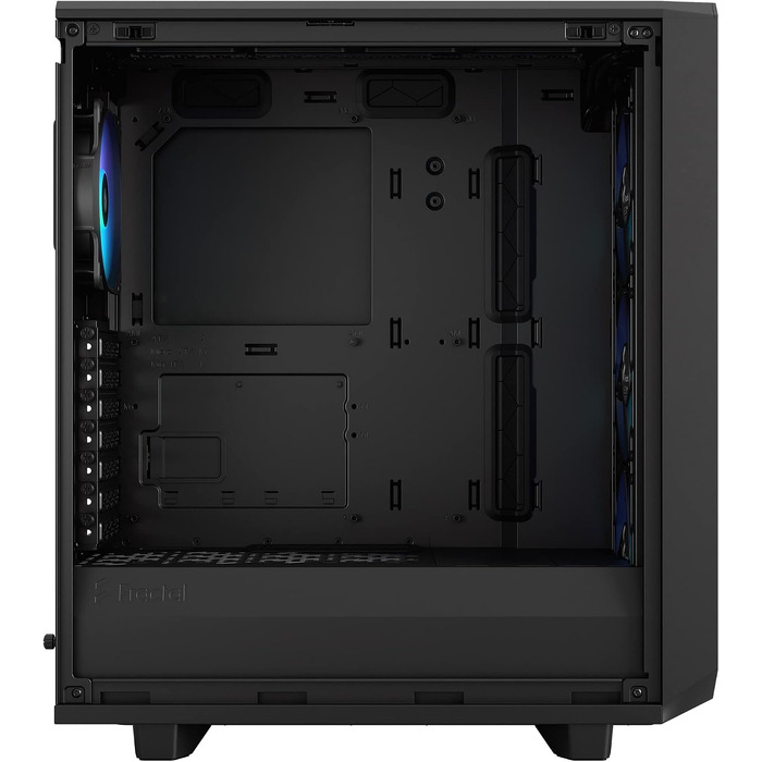 Корпус для ПК Fractal Design Meshify 2 Compact Black ATX Mid Tower, RGB, загартоване скло (Light Tint), високий повітряний потік
