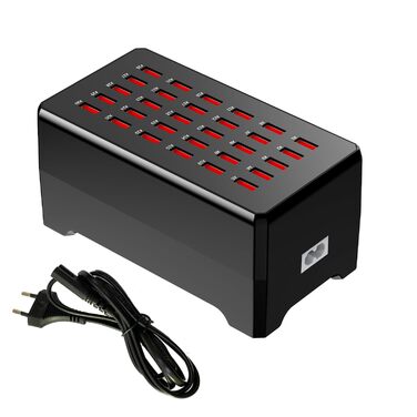 USB-станція зарядки 30 портів 150W/30A для смартфонів, планшетів та інших пристроїв