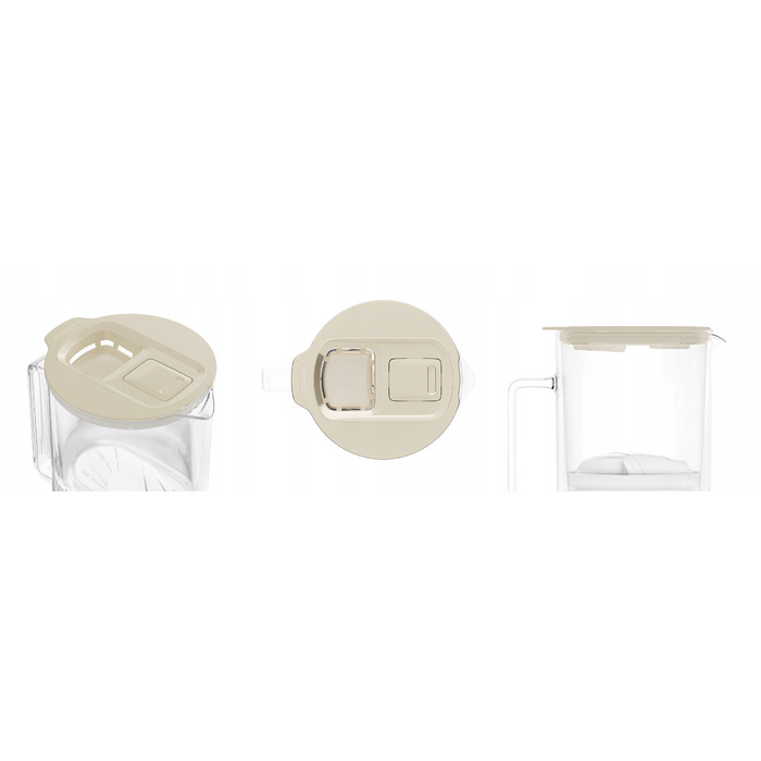 Скляний фільтр-кувшин Wessper D4 BOROSILICATE MINI FF BG з фільтром
