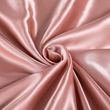 SiinvdaBZX 100-Piece Rose Gold Cloth Napkins 30.5x30.5 cm, Square Satin Napkins Silky Soft Dinner Napkins or Handkerchief for Banquet Wedding Christmas Thanksgiving Decoration