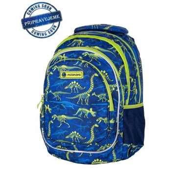 Багатофункціональний шкільний рюкзак AstraBag, синій, 20 л