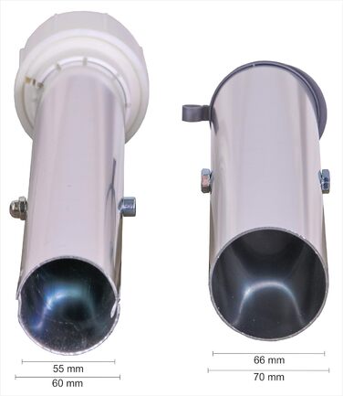 Schneider Base Sleeve for Patio Umbrellas, 827-00, Aluminum, 0.8 kg