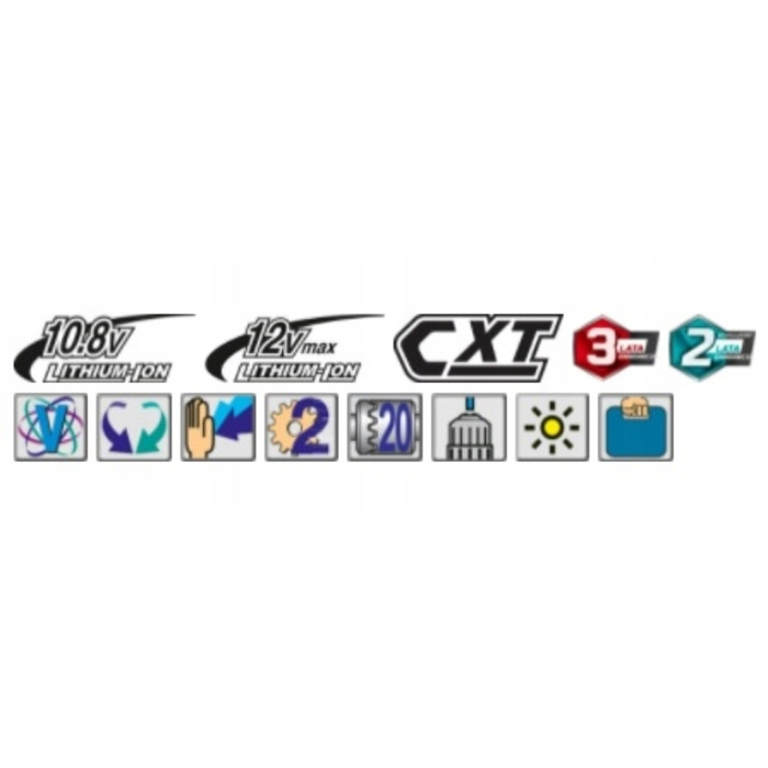 Дриль-шурупокрут Makita DF333DSAE + 2 акумулятори 12V max 2,0 Ah