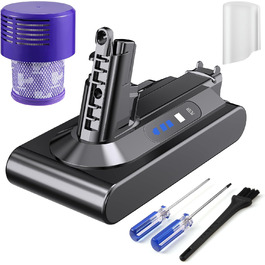 Запасний акумулятор Rapthor V10 для пилососів Dyson V10 (75,6Wh, 25,2V) - сумісний з V10 Absolute, Animal, Total Clean, Cyclone