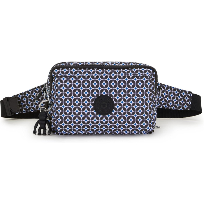 Сумка через плече Kipling ABANU MULTI чорна жіноча