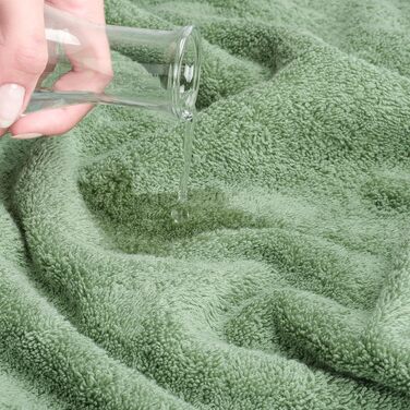Набір рушників для ванної Cotton Paradise з 100% турецької бавовни, м'які та гігроскопічні, 6 предметів (2 банні, 2 для рук, 2 для обличчя), колір шавлія