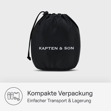 Подушка для шиї Kapten & Son | Подорожі | З піною Memory Foam | Регульована | Ергономічна