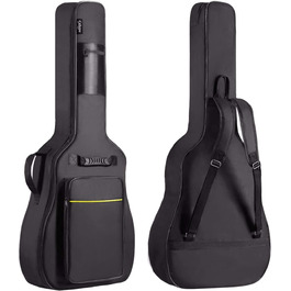 Чохол для акустичної гітари Cahaya Gig Bag: водонепроникний, з підкладкою, рюкзак для гітари 39/40/41 дюймів