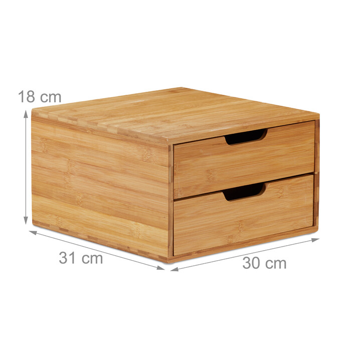 Bamboo Drawer Organizers