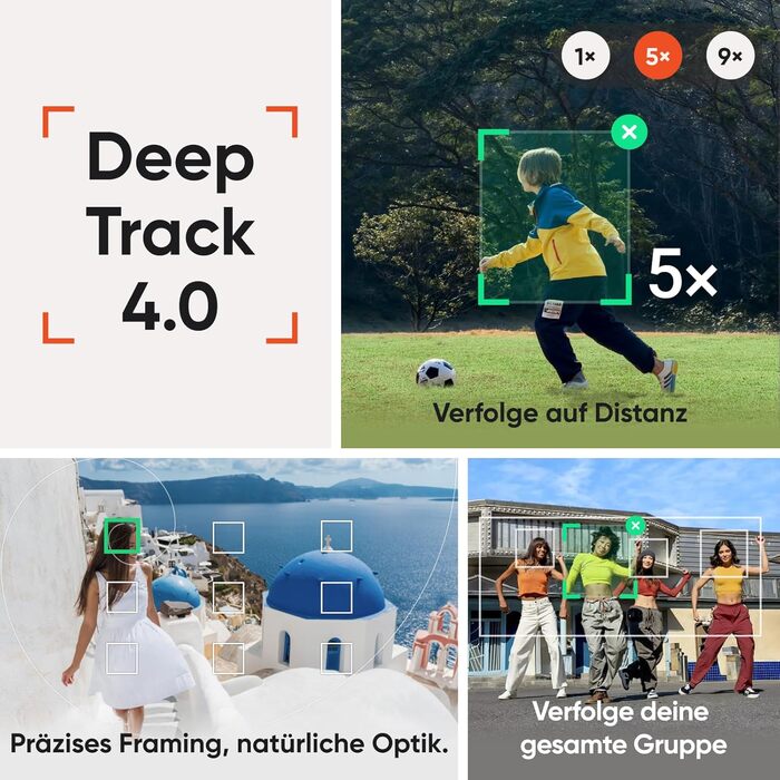 Insta360 Flow 2 Pro Creator Bundle Gray: Стабілізатор для смартфона з Apple DockKit, 360° трекінг, інтегроване статіво/селфі-стік, мобілізатор для влогів та подорожей