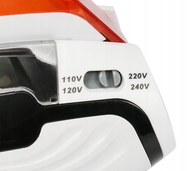 Дорожня праска 1100 Вт, складана, з керамічною підошвою та 3 режимами прасування