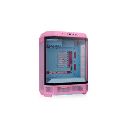 Корпус ПК Thermaltake The Tower 600 ATX Mid-Tower з вертикальним дизайном, USB-C, білий (Bubble Pink)