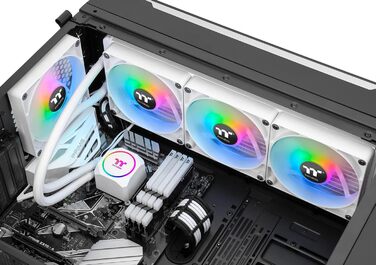 Система водяного охолодження Thermaltake ARGB Sync Snow TH420 | AIO