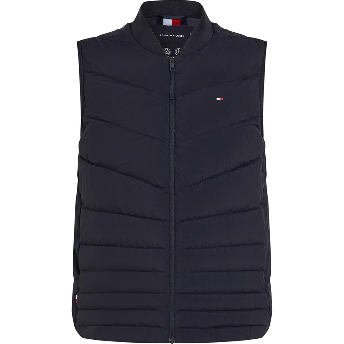 Жилет чоловічий Tommy Hilfiger Mix Quilt водонепроникний, великий розмір 3XL, колір Blue (Desert Sky)