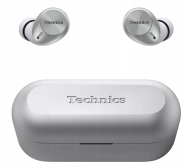 Бездротові навушники Technics EAH-AZ40M2ES з ANC, сріблясті