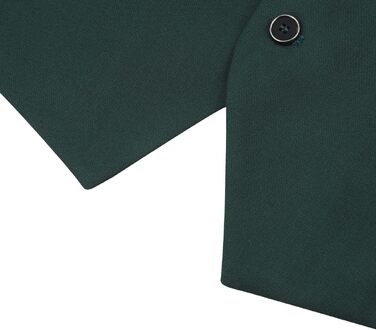 Чоловічий жилет Athemen Slim Fit з V-подібним вирізом, костюмний жилет для бізнесу та весіль, колір зелений (#606), розмір 3XL