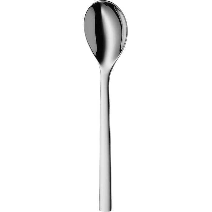 WMF Atria Stainless Steel Cutlery Set, 6 Place Settings, 30-Piece Dinner Cutlery Set, Monobloc Knives, Polished Cromargan Stainless Steel, Dishwasher Safe Table Cutlery