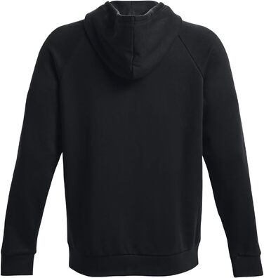 Чоловічий худі Under Armour Rival Fleece Logo з капюшоном, чорний, розмір XL