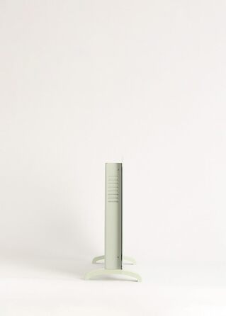 Електричний конвектор CREATE/WARM Crystal 2000W з Wi-Fi, LED-сенсорне управління, 2 режими (2000W), пастельно-зелений